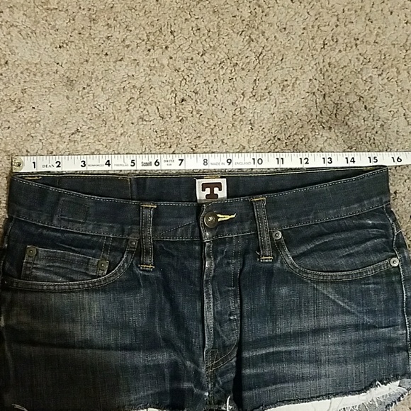 SOLD - Genuine Tellason Raw Denim Jeans Shorts - Picture 5 of 5